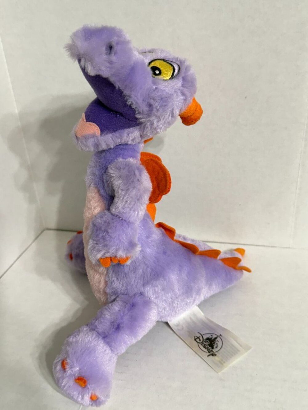 Disney Figment Epcot Purple Dragon Plush 11" Stuffed Animal